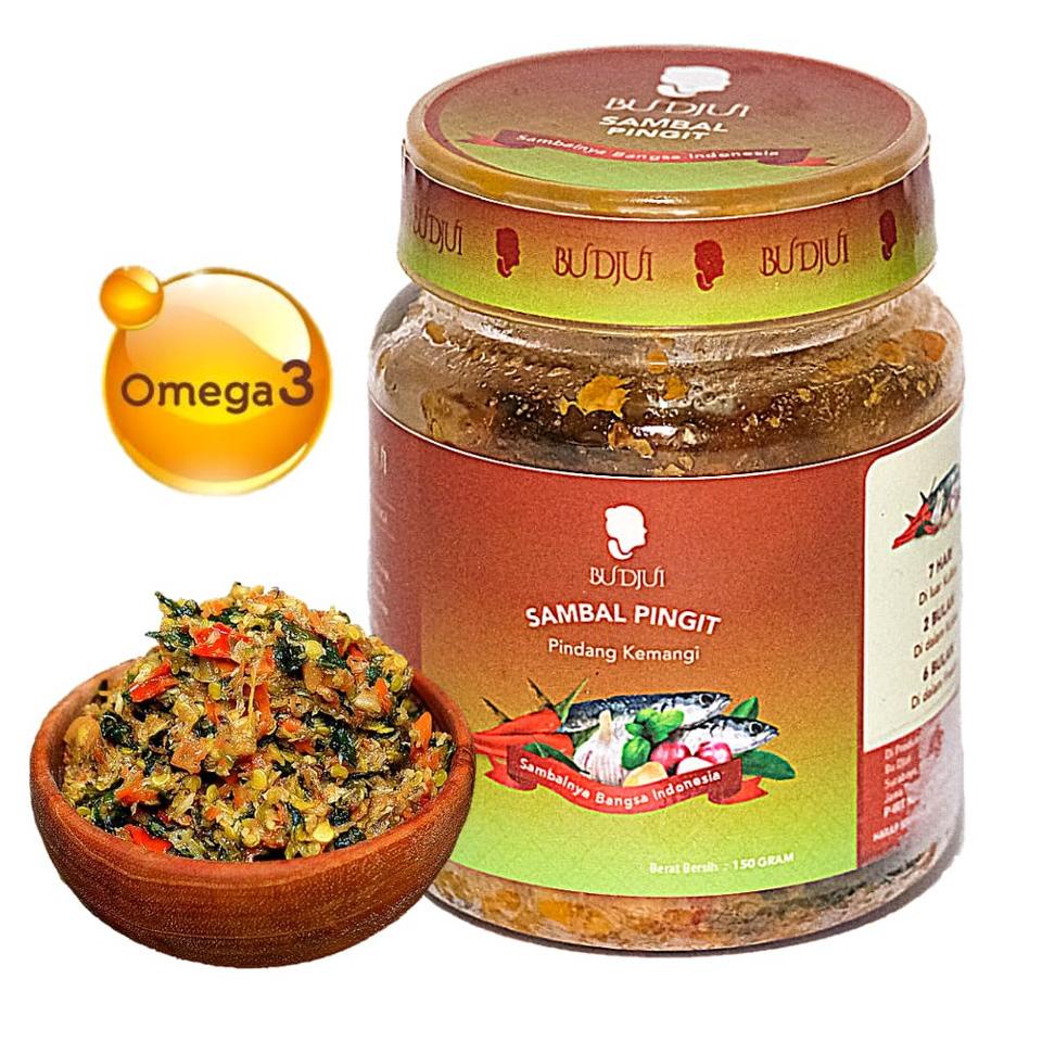 

10.10 BIG SALE FASION SAMBAL BU DJUI Sambal Pingit Pindang Kemangi !!