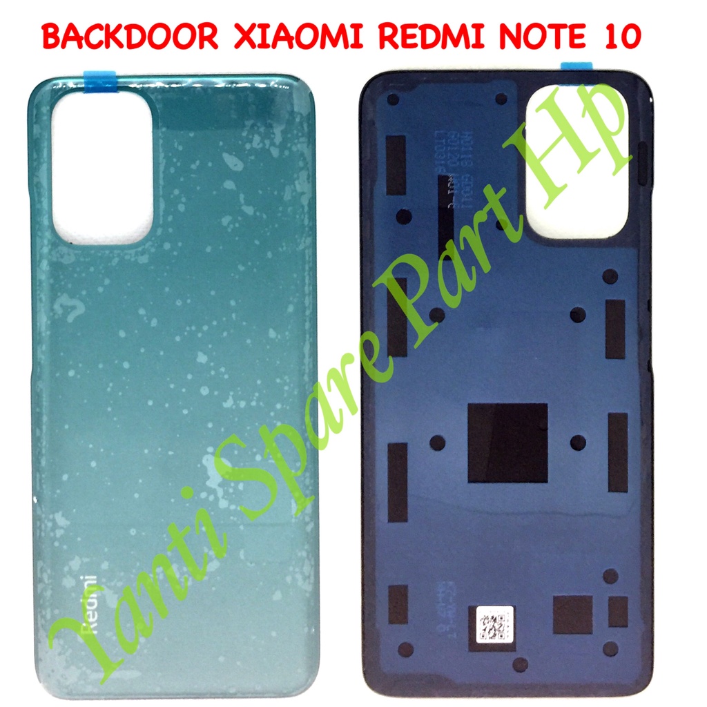 Backdoor Tutup Belakang Xiaomi Redmi Note 10 Original New