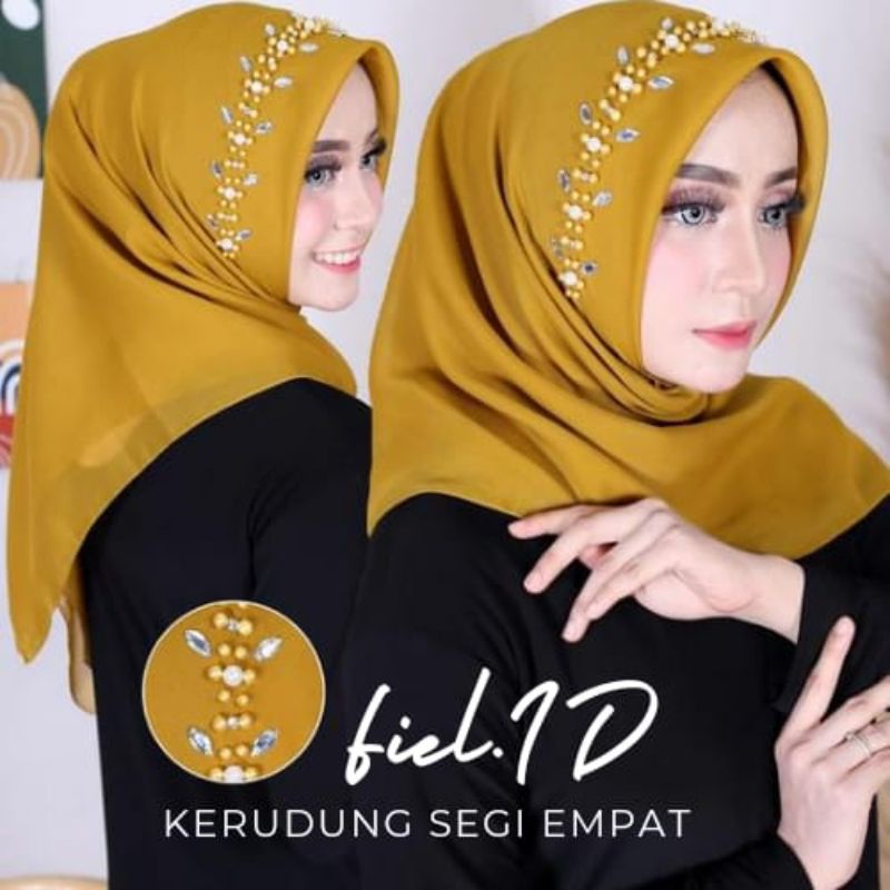 Hijab Segi Empat Payet / Segi Empat Bella Payet / Bella Payet Bando / Bella Square