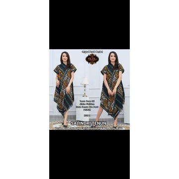 SALINDRI TENUN TUNIK ATASAN BLOUSE WANITA BATIK BAHAN TENUN TROSO