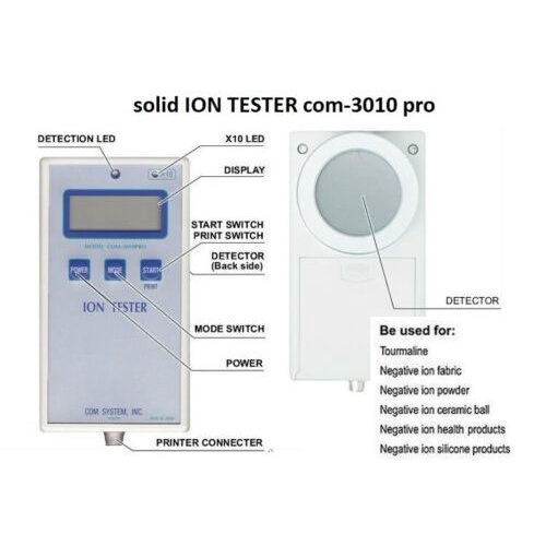 negative ion tester com-3010pro JAPAN ION TESTER solid products