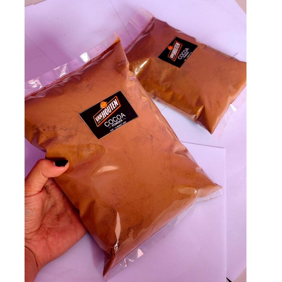 

Dijual murah Bubuk coklat Van HOUTEN / COCOA KEMASAN 1KG-500gram HLW