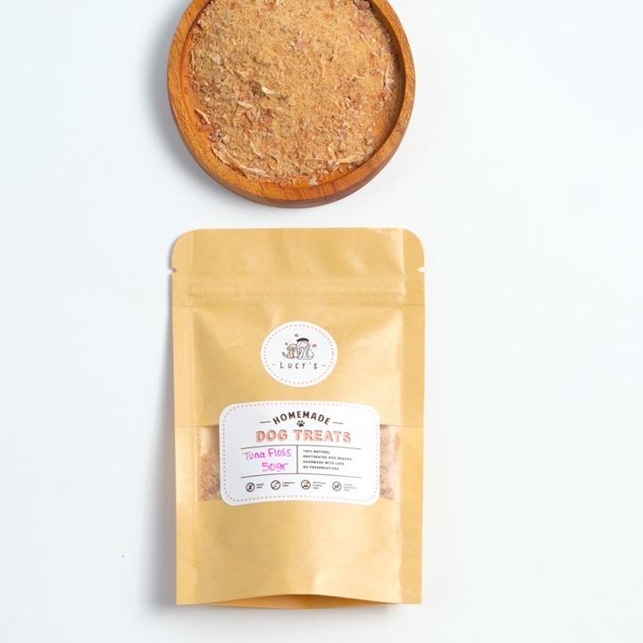 

Star seller--Meat Tuna Floss Abon Ikan Tuna 50gr for Dogs / Cats Picky Eaters Topping Makanan Anjing dan Kucing