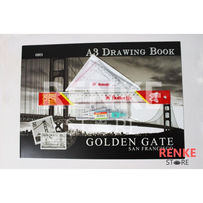 

Bergaransi Paket Gambar Bangun Ruang - Buku Gambar Penggaris Segitiga Jangka Promo