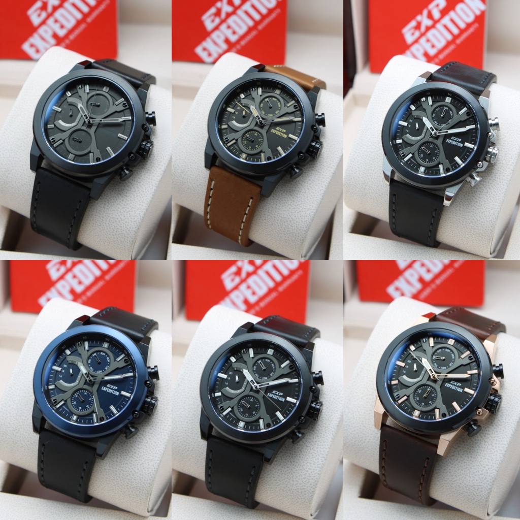 JAM TANGAN PRIA EXPEDITION E 6829 M / E6829 / 6829 ORIGINAL MULTIFUNCTION