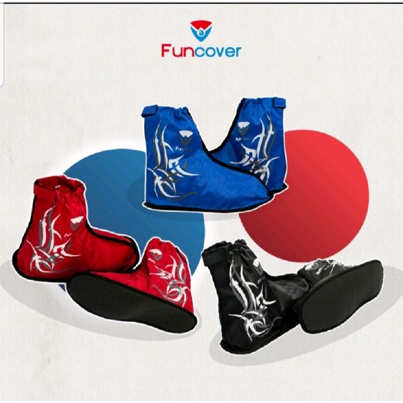 Cover Shoes/Jas Sepatu/Sarung Sepatu/Jas Hujan Sepatu Anti Air FUNCOVER Pria Wanita