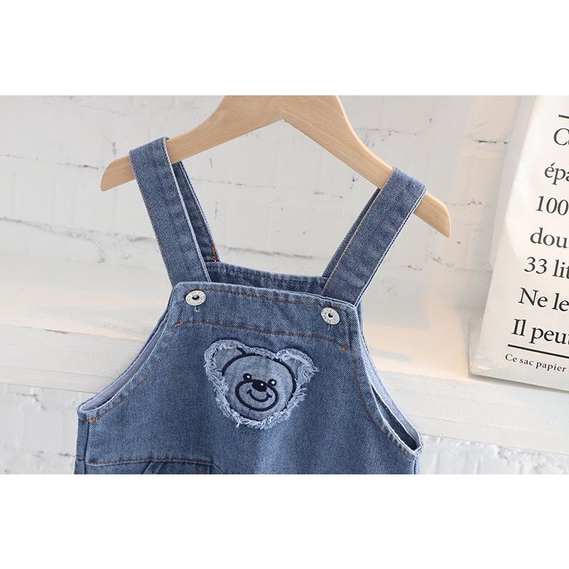 BABY K2 - Jumper Kodok Bear Biru Hitam