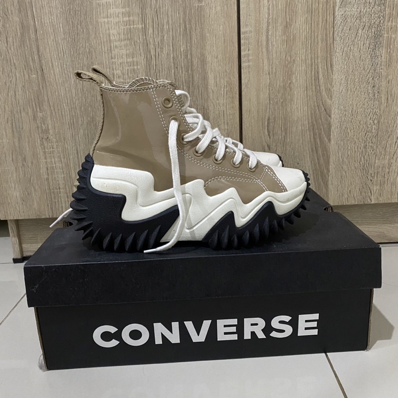 PRELOVED Converse Run Star Motion Nomad Khaki/Black/White