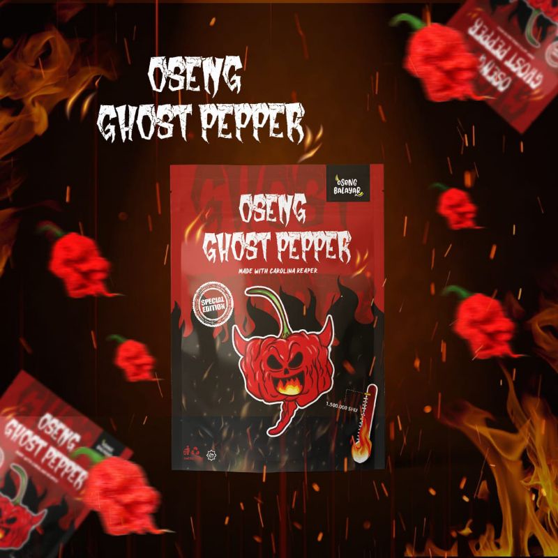 

OSENG GHOST PEPPER with CAROLINA REAPER CHALLENGE