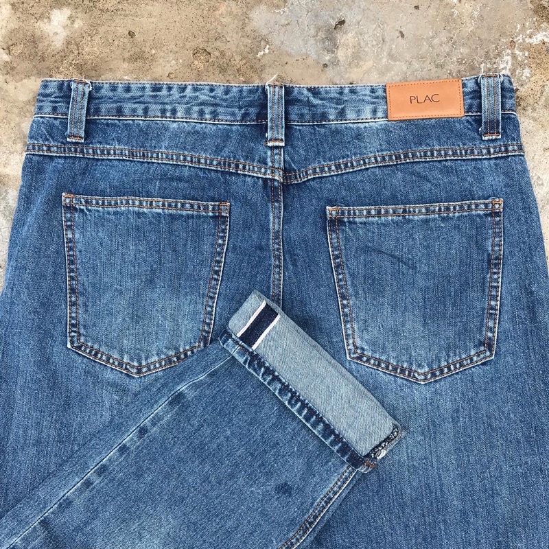 Jeans Plac Selvedge Size 36 Second Original