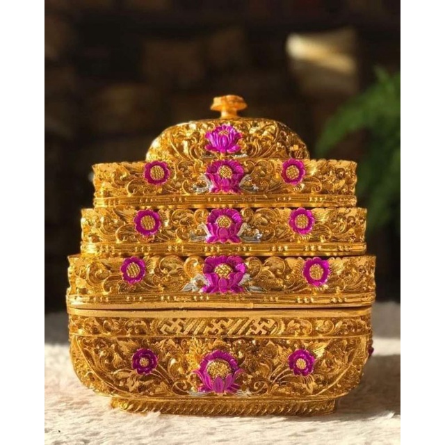 bokor kotak susun 3 premium prada elit