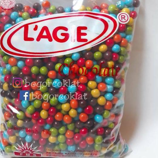 

READY ✅Coklat Lagie Miniball Warna 1kg|SQ1