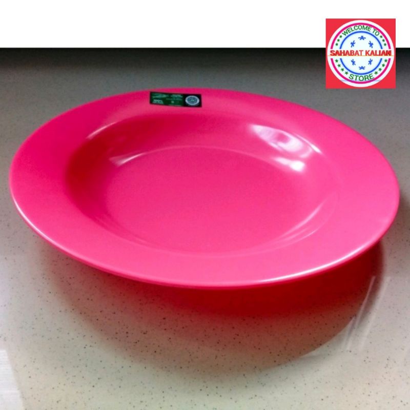 (6 Piring) Piring Golden Dragon P0109 Ukuran 9 Inch