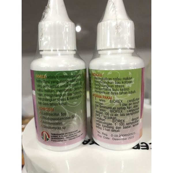 Biotex 30ml Probiotik Vitamin Penambah Napsu Makan Kelinci