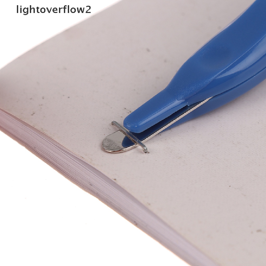 (lightoverflow2) 1pc Alat Pencabut Staples Portable Untuk Kantor