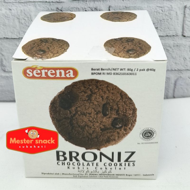 Serena Broniz Choco Chip 80 gram