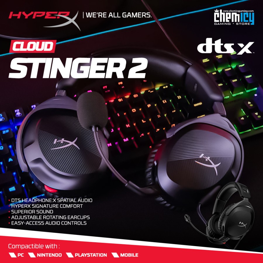 HyperX Cloud Stinger 2 Multiplatform Gaming Headset