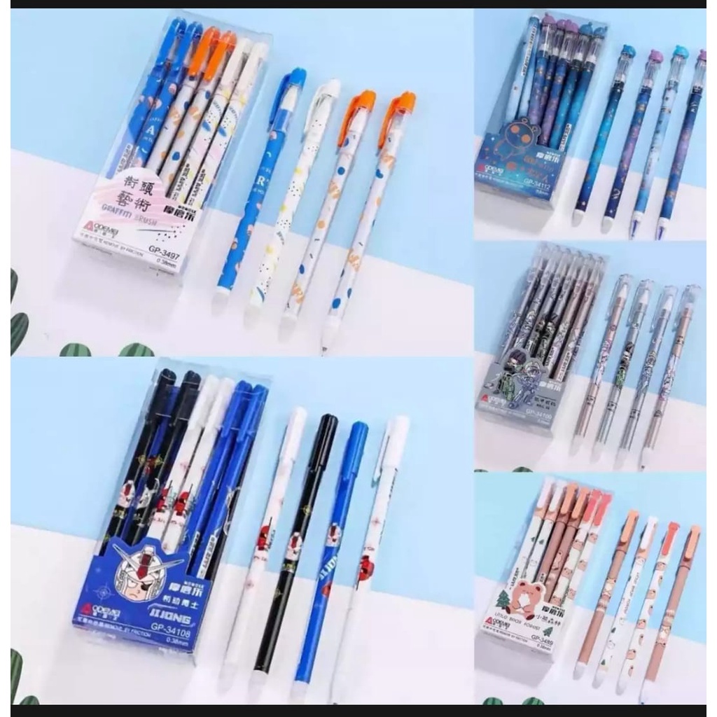 

ROYALE STATIONARY - BOLPOIN / PULPEN BISA DIHAPUS / ERASABLE GEL PEN FANCY ISI 1 PULPEN