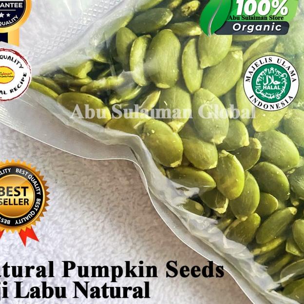 

CSz6Z0l--Pumpkin Seeds 250 Gr / Bijin Labu Natural Organik Premium 250g