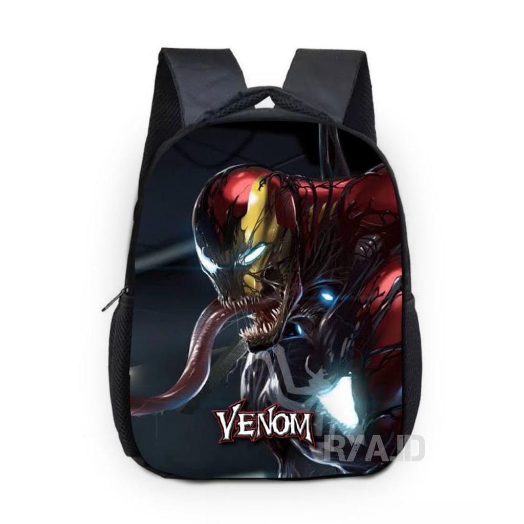 Sale ! Tas Ransel Anak Sekolah laki-laki Perempuan Terbaru 2022 Printing Tas Anak Karakter Venom Lagi hits best Seller Ransel Anak