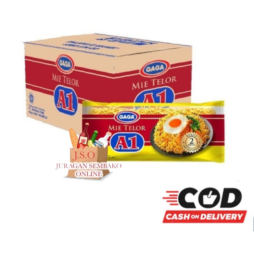 ( JSO ) Gaga Mie Telor A1 Kuning 180gr