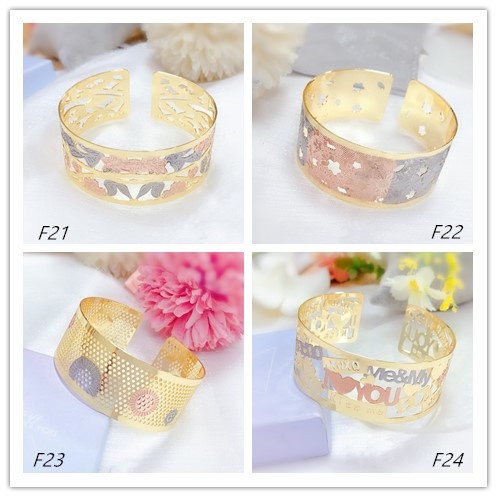 Gelang Titanium Kombinasi Perhiasan Fashion F21-24