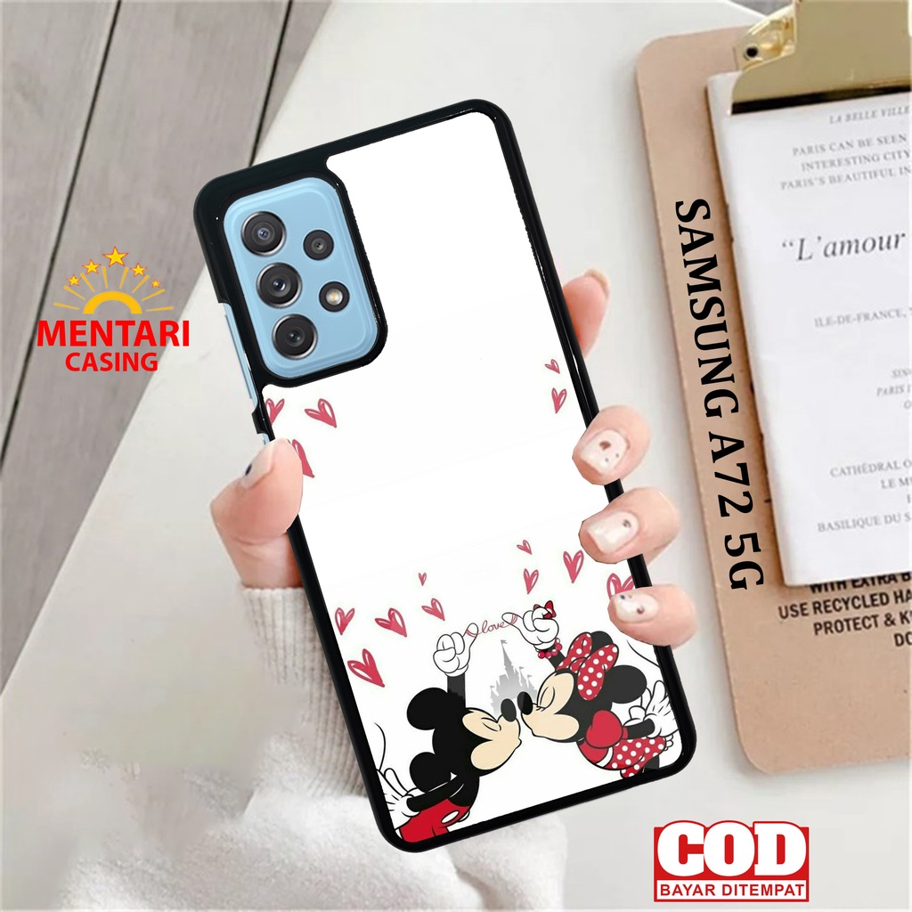 Case SAMSUNG A72 5G CASING SAMSUNG A72 5G [ COUPLE MICKEY ] Mentari casing case hp kondom hp case cu
