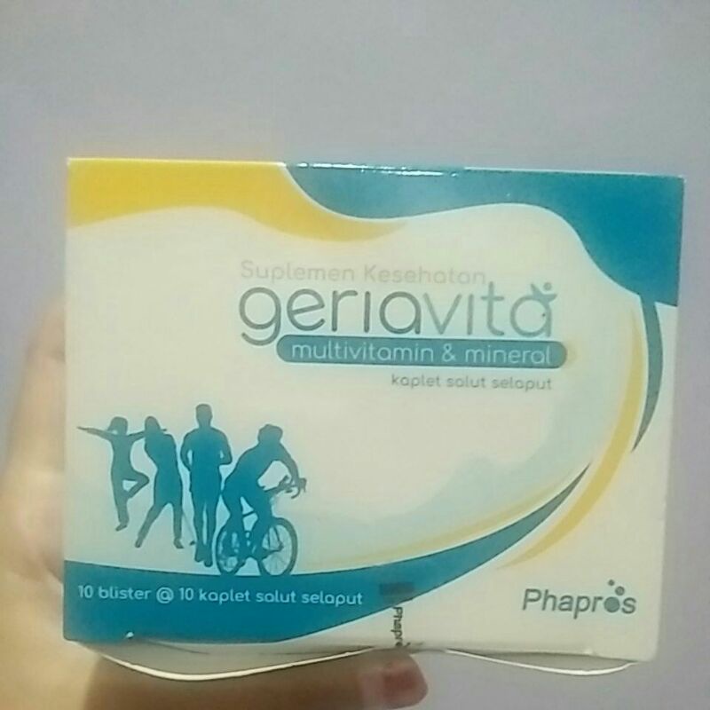 Geriavita multivitamin lengkap/SALE