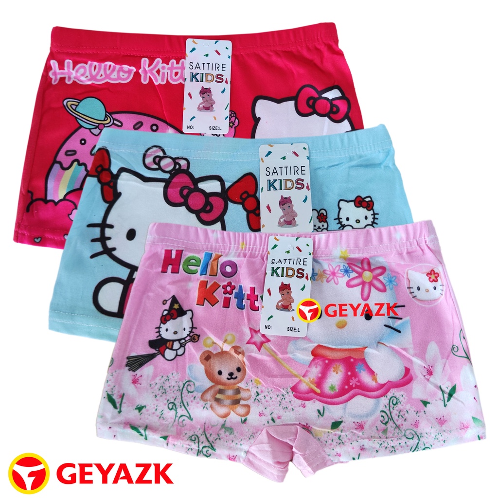 6 Pcs Celana Boxer Anak Perempuan Celana Dalam Terlaris