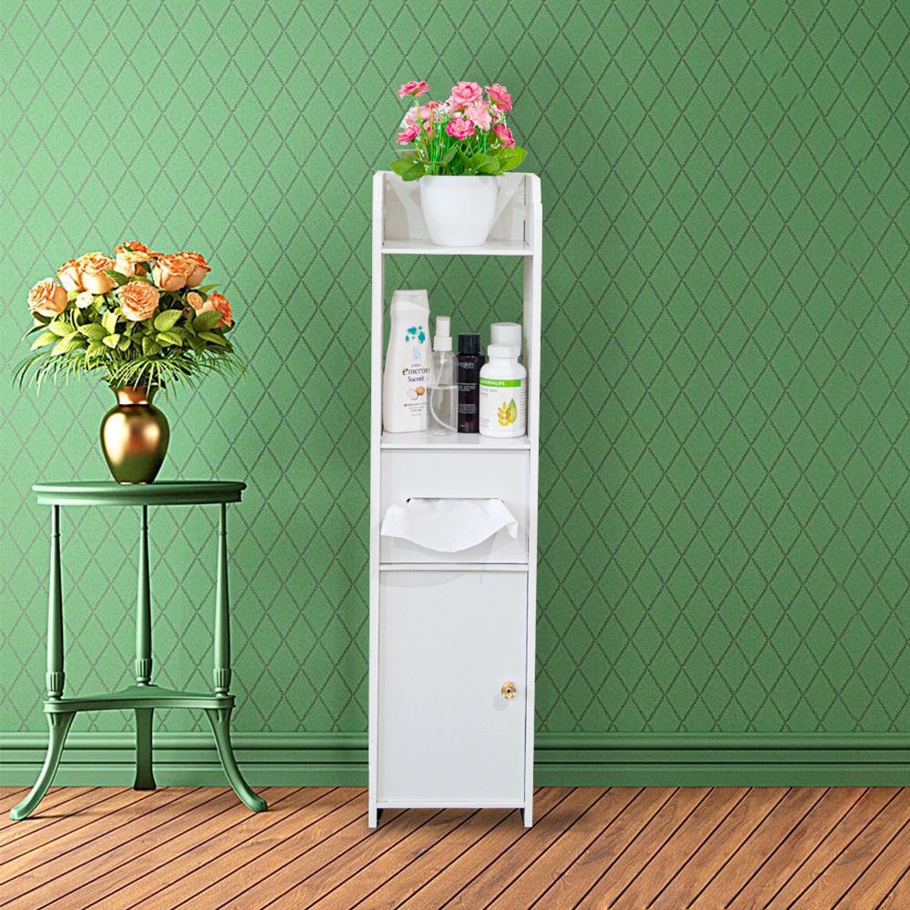 Lemari Penyimpanan Portable Minimalis Serbaguna MDF - LC067