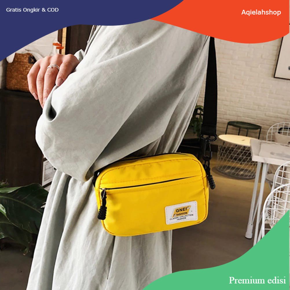 Tas selempang wanita-,tas genei sporty,tas hp-aksesoris wanita