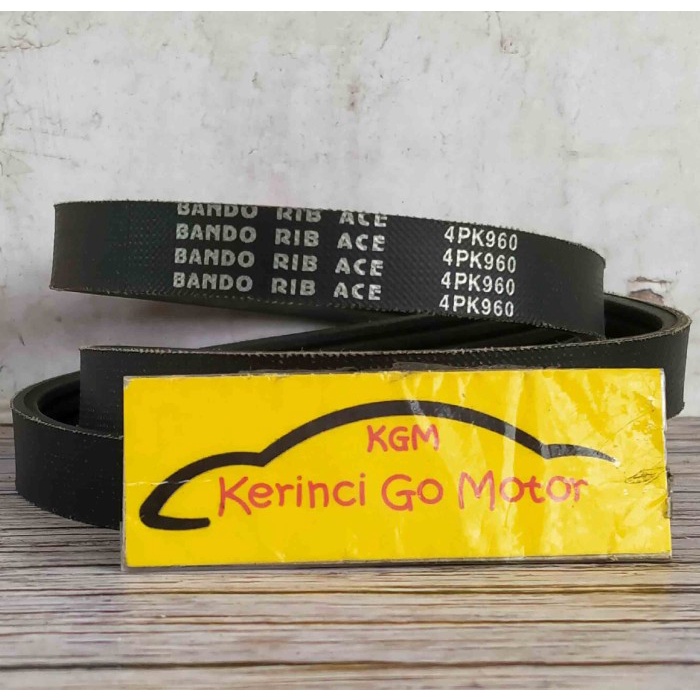 BANDO VAN BELT 4PK 960 RIB BELT TALI KIPAS 4PK-960 FAN BELT ALUR