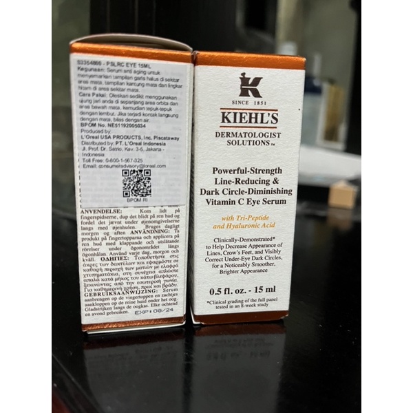 PROMO Kiehl’s Powerful Strength Line Reducing Eye Brightening Concentrate