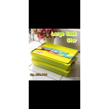 large snack stor ijo/merah/maroon