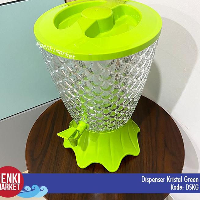 Ekslusif disini--Tempat Air Minum Dispenser Air Minum Sirup Teh / Drink Jar Plastik / Dispenser Kris