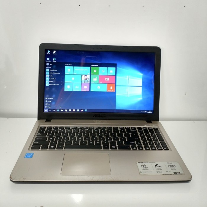 Laptop Asus X541NA ALL SERIES 4GB 500GB  Second