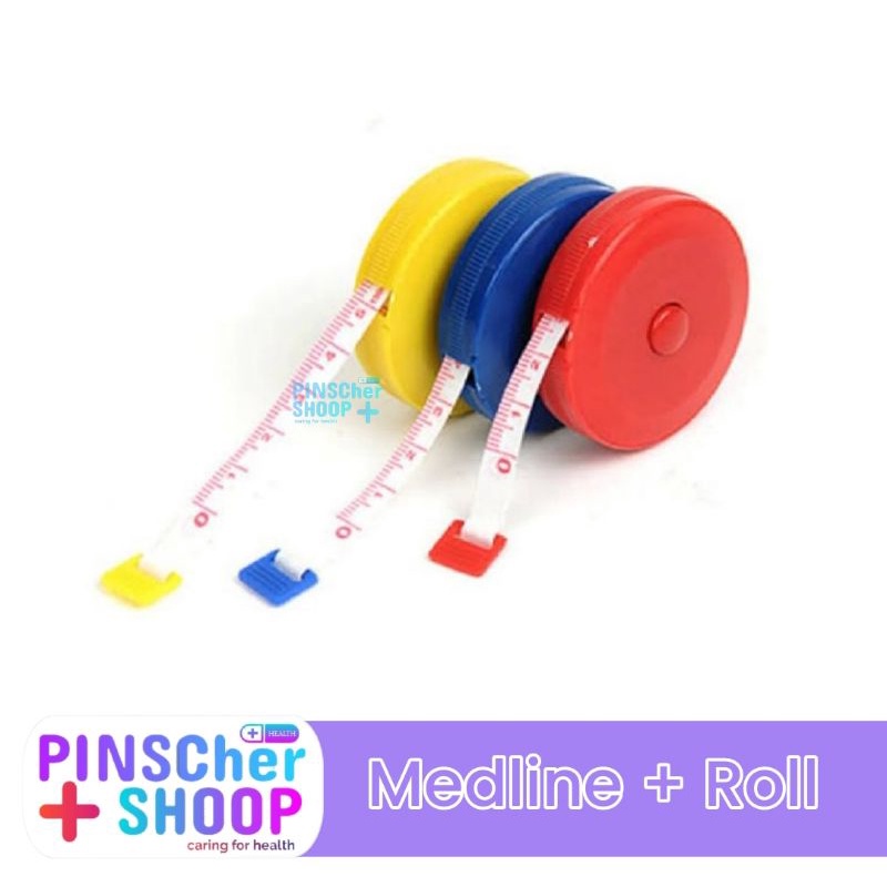 MEDLINE METERAN GULUNG/ ROLL MINI PENGUKUR PANJANG BAYI