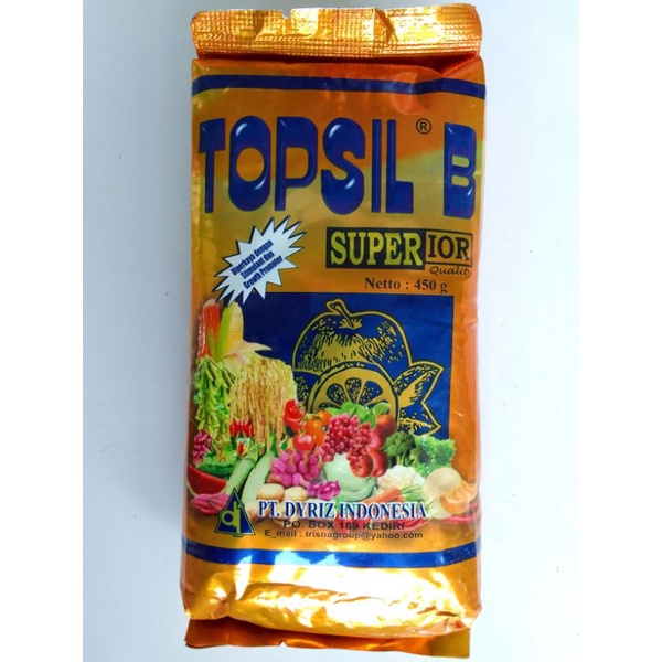 pupuk buah/bunga topsil B 450gram