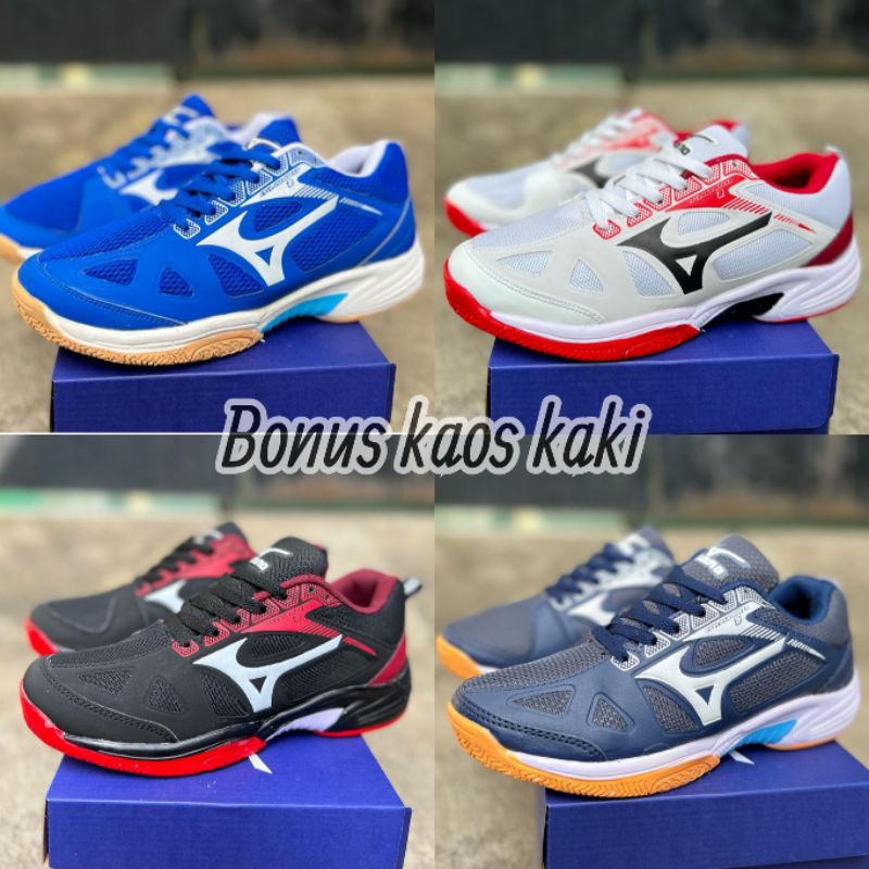sepatu volly mizuno cylone pria/sepatu mizuno volly pria/sepatu lari wanita/sepatu olahraga volly pr