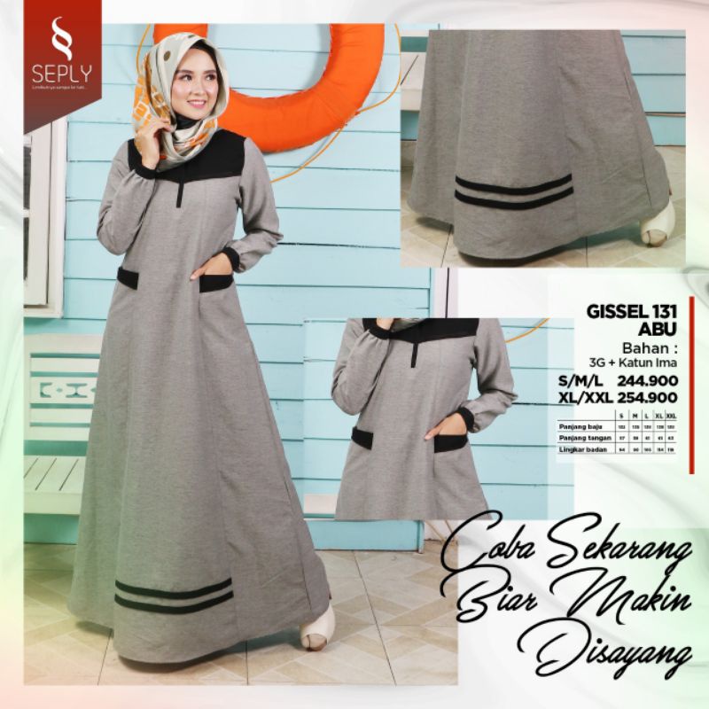 Gamis Promo dari Seply Gissel 130,131,132