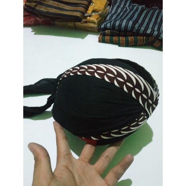 Blangkon Jogja samurai putih // blangkon Jawa // blangkon harga grosir