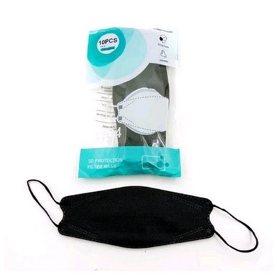 Masker KF95 Warna Hitam 1 Pack Isi 10pcs Black Mask Daily Use Dewasa Tebal Good Quality Impor Earloop Dipakai Berulang Uap Reusable Mask Sheet Murah Face Premium Bisa Digunakan Mencegah Bakteri Virus Tidak Gatal Anti Alergi Grosir Grosir Prakarya Malang