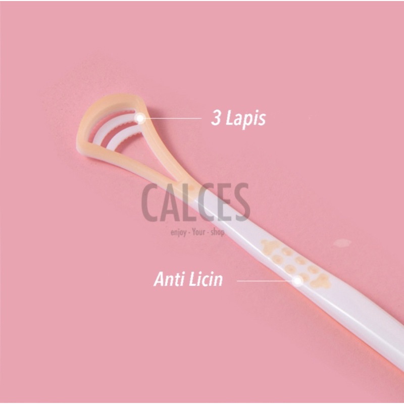Pembersih Lidah Sikat Lidah Tongue Cleaner Tongue Scraper