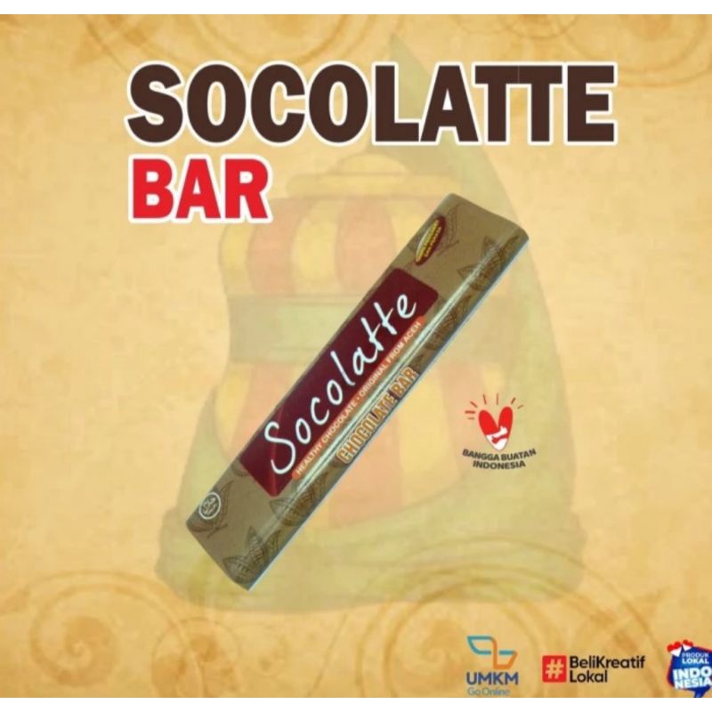 

coklat batang khas Aceh socolatte bar 25gram