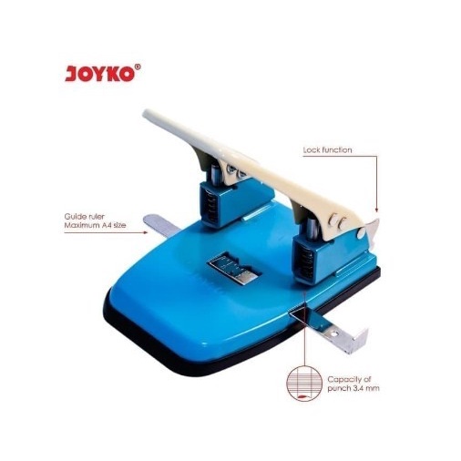 

Jual Pembolong Kertas Besar Joyko No. 85B / Punch Joyko 85B Trendi