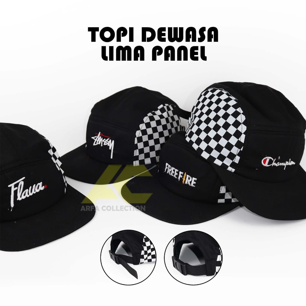 Topi snapback 5 panel / topi hip-hop /topi catur / snapback catur / topi snacback hiphop