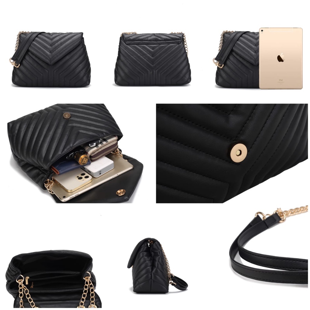 [Buy 1 Get 1] Tas Selempang wanita Sling Bag Tas Bahu Wanita Everest Premium Import #204