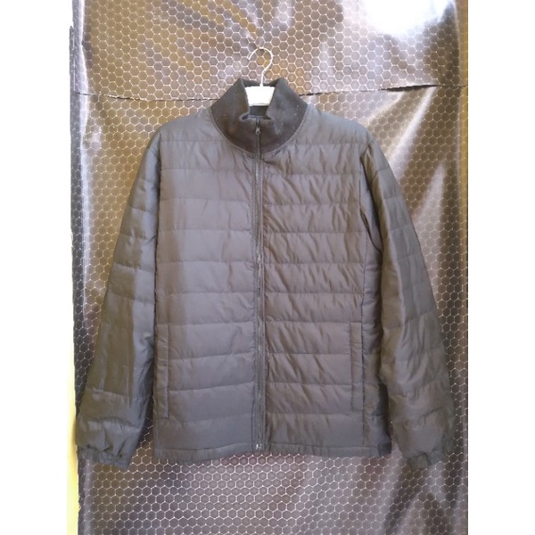 jaket uniqlo bulang reversible