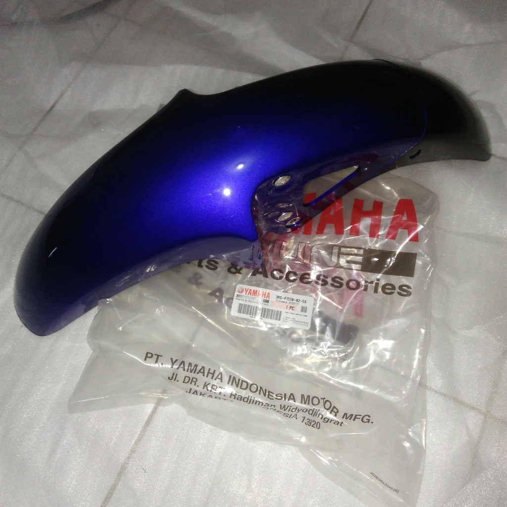 SPAKBOR DEPAN RX-KING BIRU