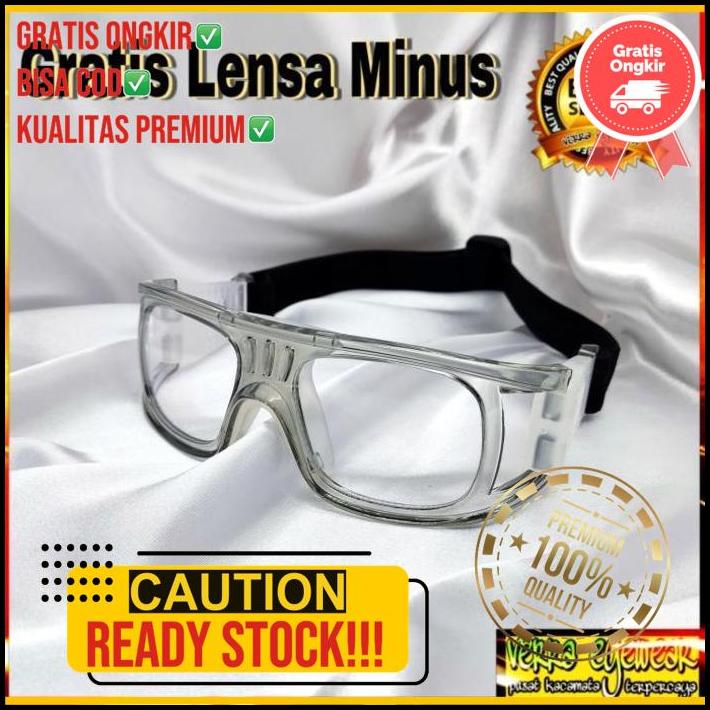 Frame Kacamata Olahraga Basket Futsal Volley Badminton Minus Tinggi